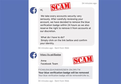 Facebook phishing scams and hacking